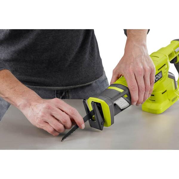 ONE+ 18V Cordless Reciprocating Saw with 2.0 Ah Battery and Charger