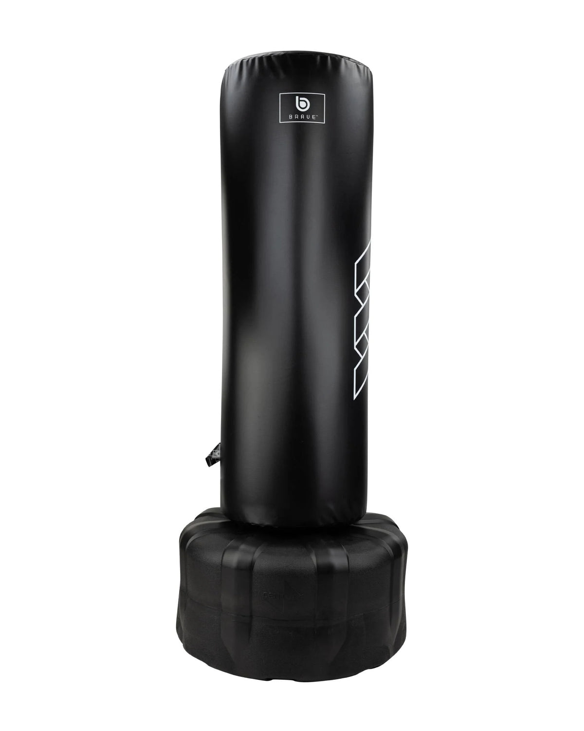 Century - XXL Wavemaster Freestanding Punching Bag - Black 67” for Adults and Youth - 250 lb to 350 lb Boxing Bag