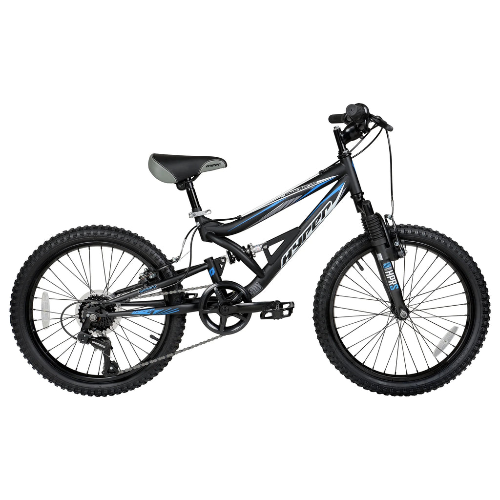 Bicycles 20" Boys Shocker Mountain Bike, Kids, Black