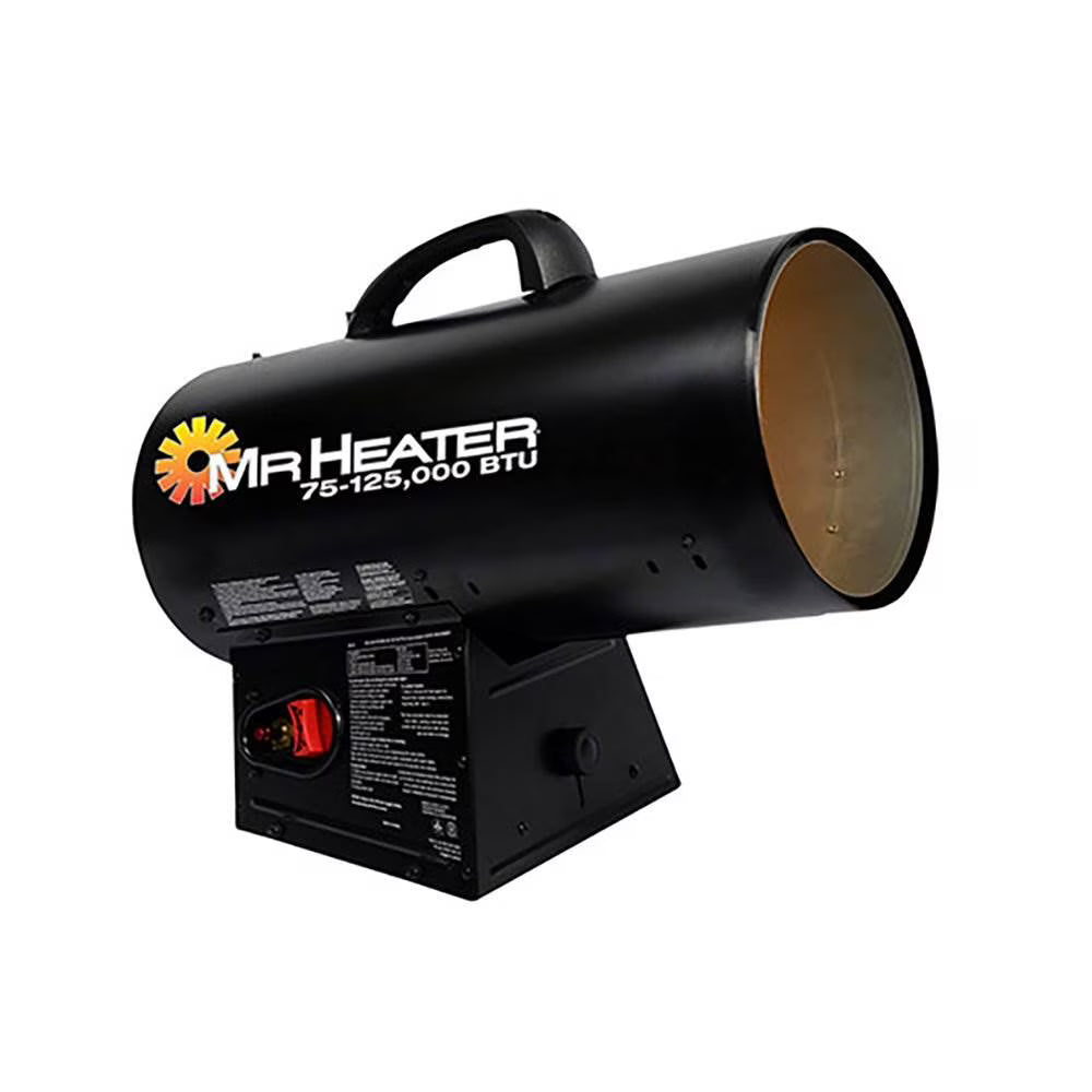 Mr. Heater 125,000 BTU Portable Forced Air LP Propane Heater