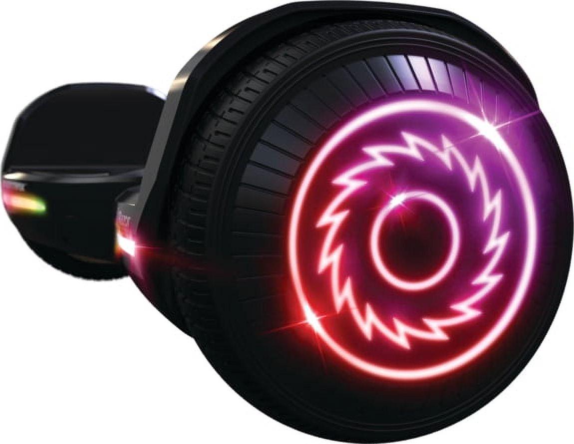 Razor Hovertrax Prizma- Black. Lighted Hoverboard for Child &amp; Teen. up to 9 mph. UL2272 Certified