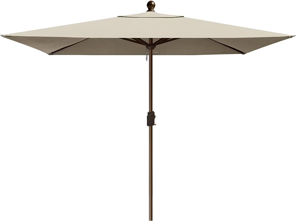 EliteShade Sunumbrella 6x6Ft Square Market Umbrella with Ventilation