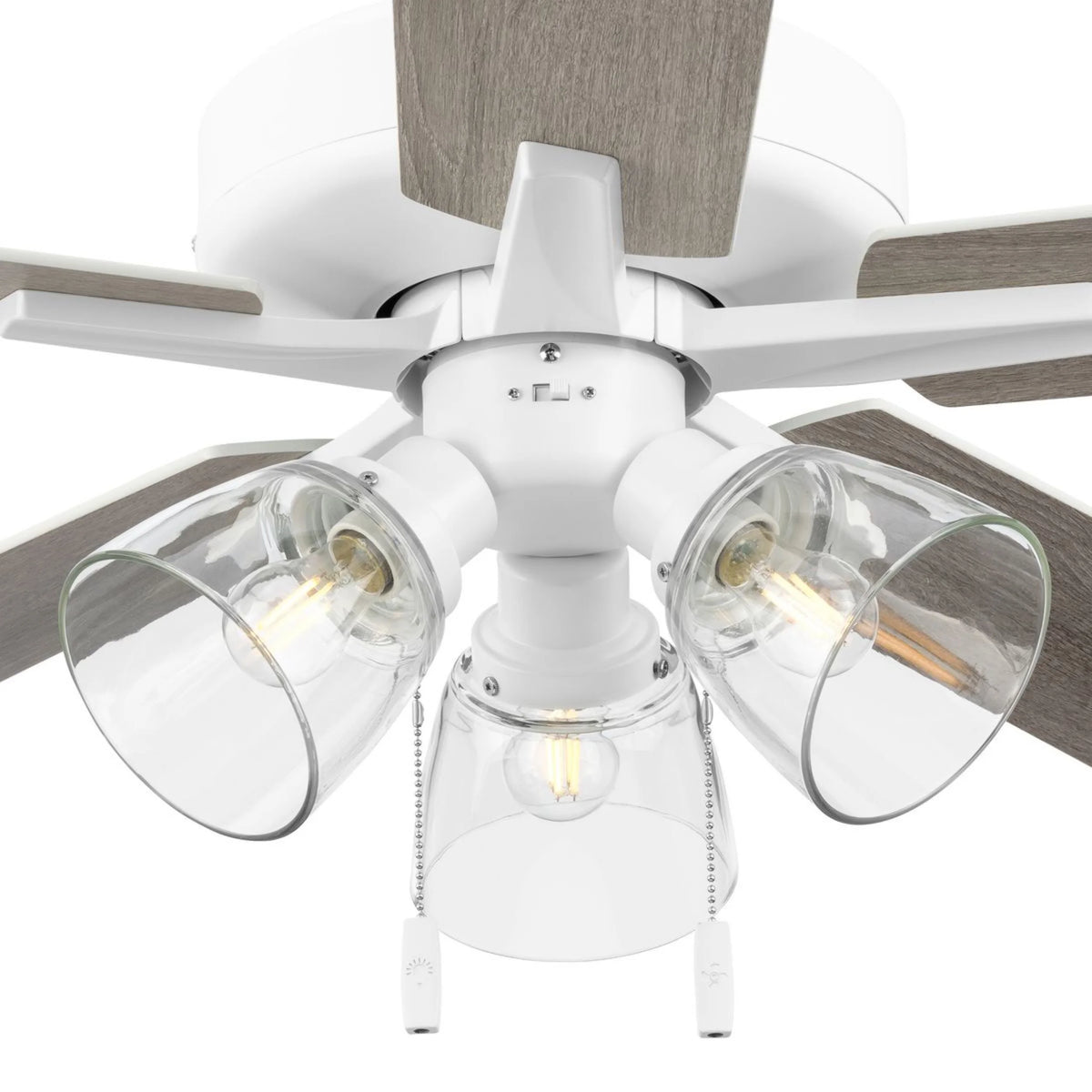 Better Homes & Gardens 52" Bronze Transitional Ceiling Fan, 5 Reversible Blades, 3 LED Bulbs Included