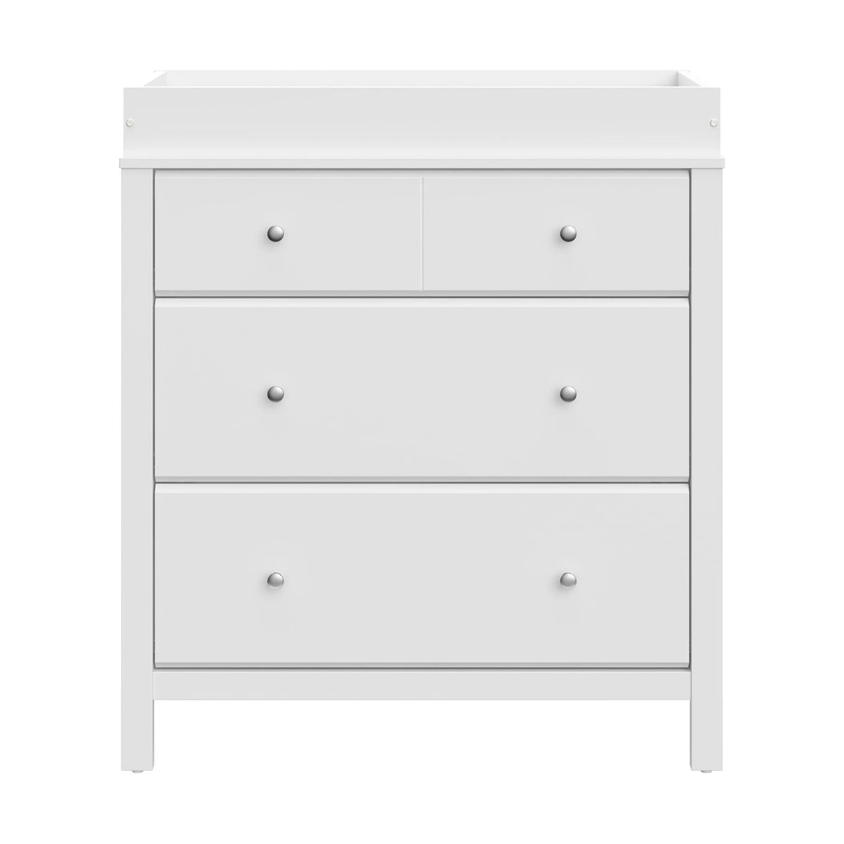 Storkcraft Horizon 3 Drawer Infant Changing Table Dresser, White