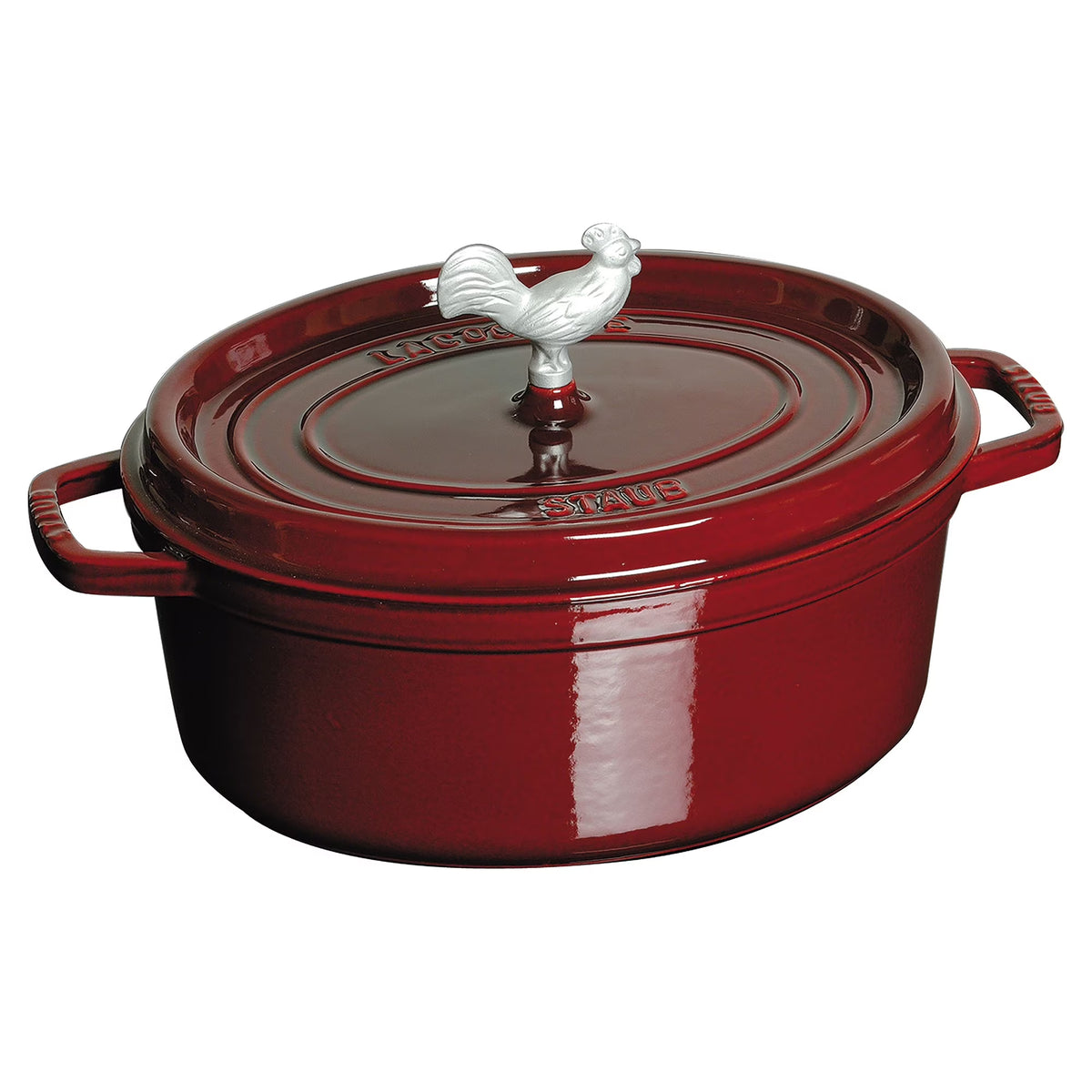 Staub Cast Iron 5.75-qt Coq au Vin Cocotte - Graphite Grey