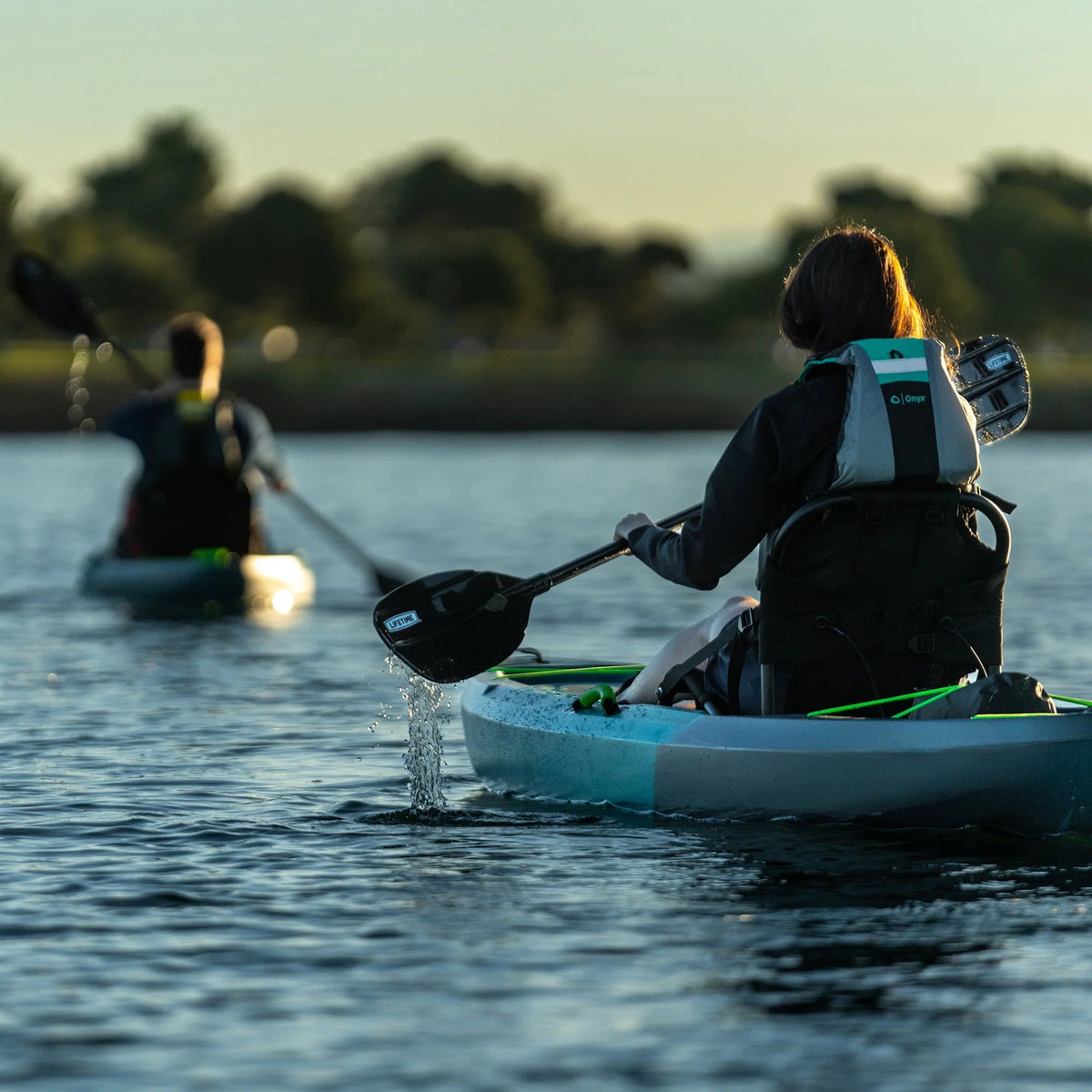 Lifetime Tahoma Pro 123 inch Sit-on-Top Kayak, Aurora Fusion (91191)