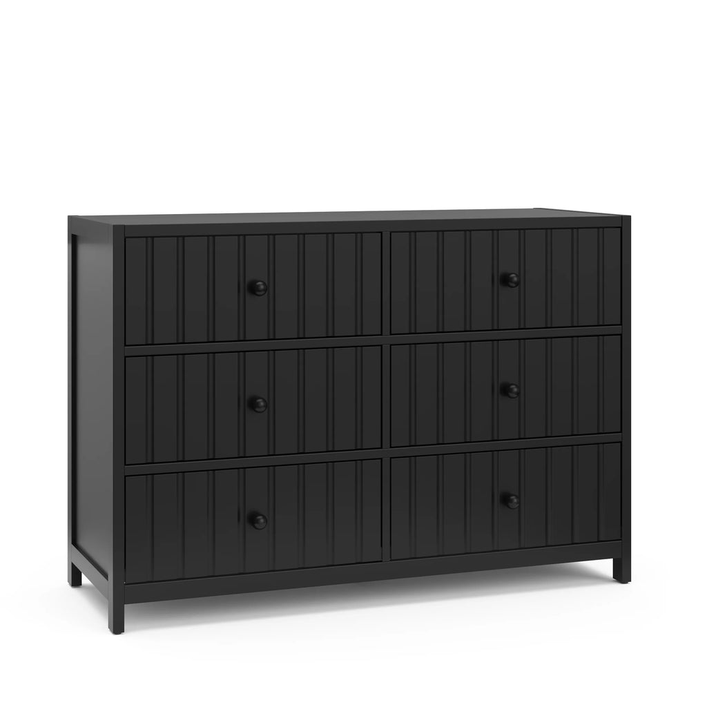 Graco Teddi 6 Drawer Nursery Double Dresser, White