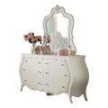 Acme Edalene Pearl White Pine 6-drawer Dresser