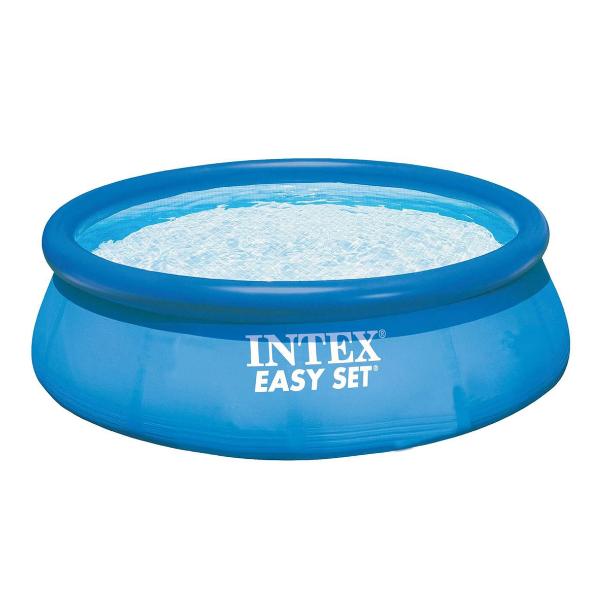 Open Box Intex Easy Set Inflatable Pool, Filter & Pump and Easy Set Pool Cover