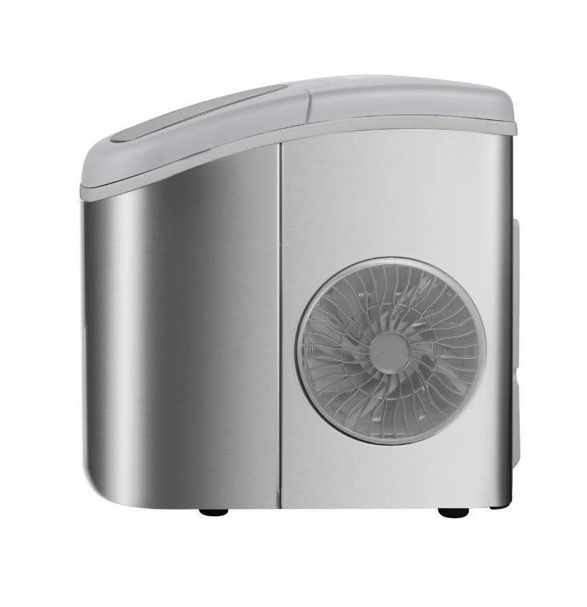 Frigidaire, 26 lbs. Ice Maker, Bullet-Shaped Ice, Stainless Steel, EFIC130