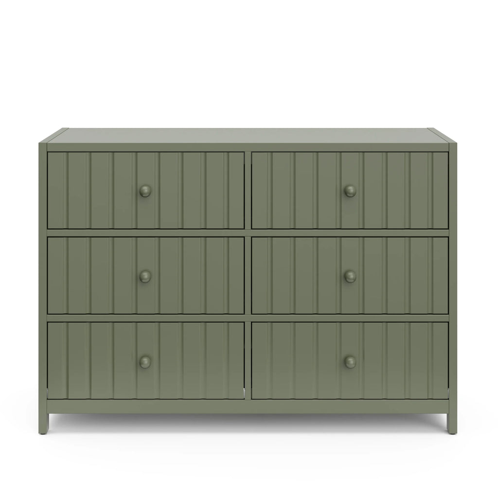 Graco Teddi 6 Drawer Nursery Double Dresser, White