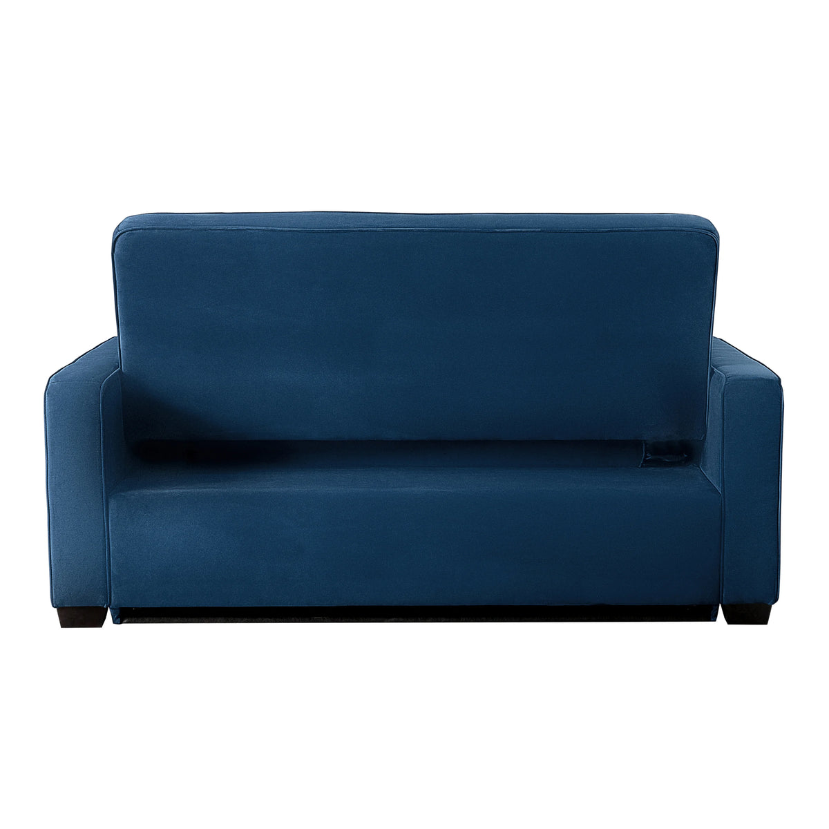 Serta Dream Convertibles Monroe Modern Polyester Convertible Queen Sofa Bed with Pillows Grey