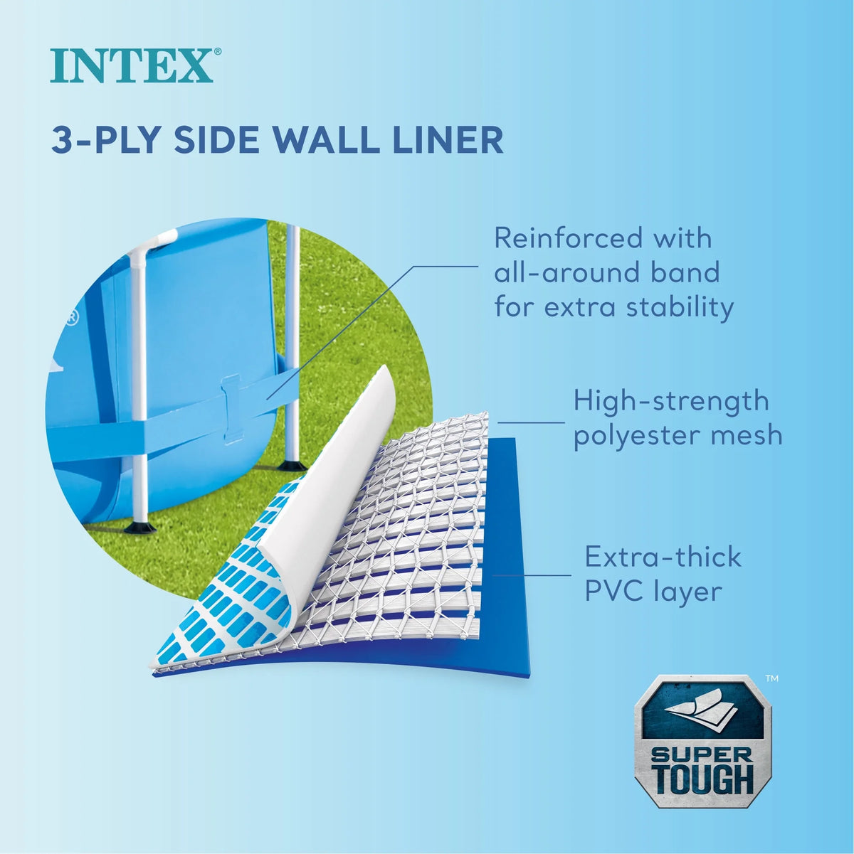 Intex Pool Kit w/ Intex 10 x 2.5-Ft Pool Set w/ Filter Pump w/  10-Ft Pool Cover