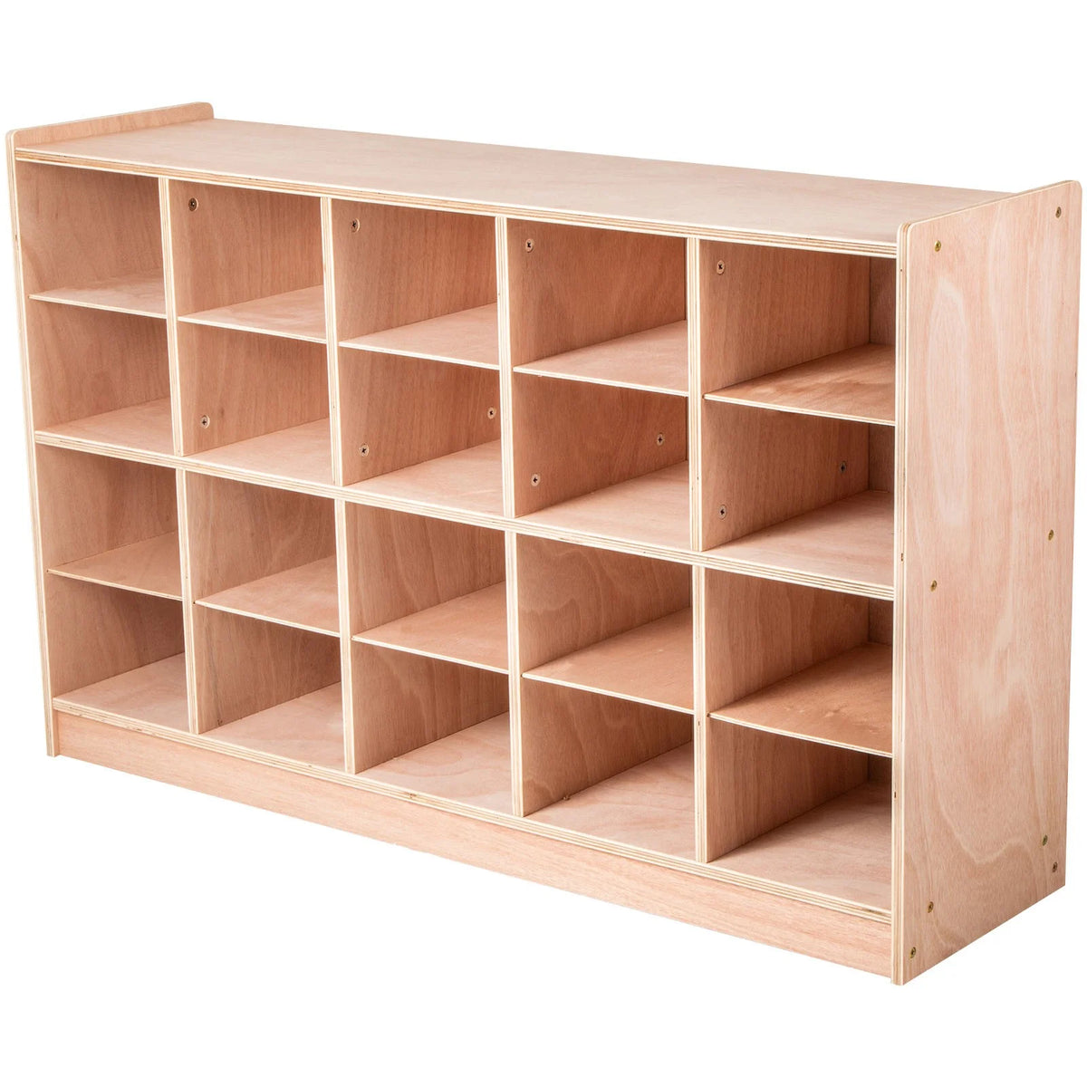 BENTISM Classroom Storage Cabinet Preschool Storage Shelves Wooden 8 Grids Toys Books