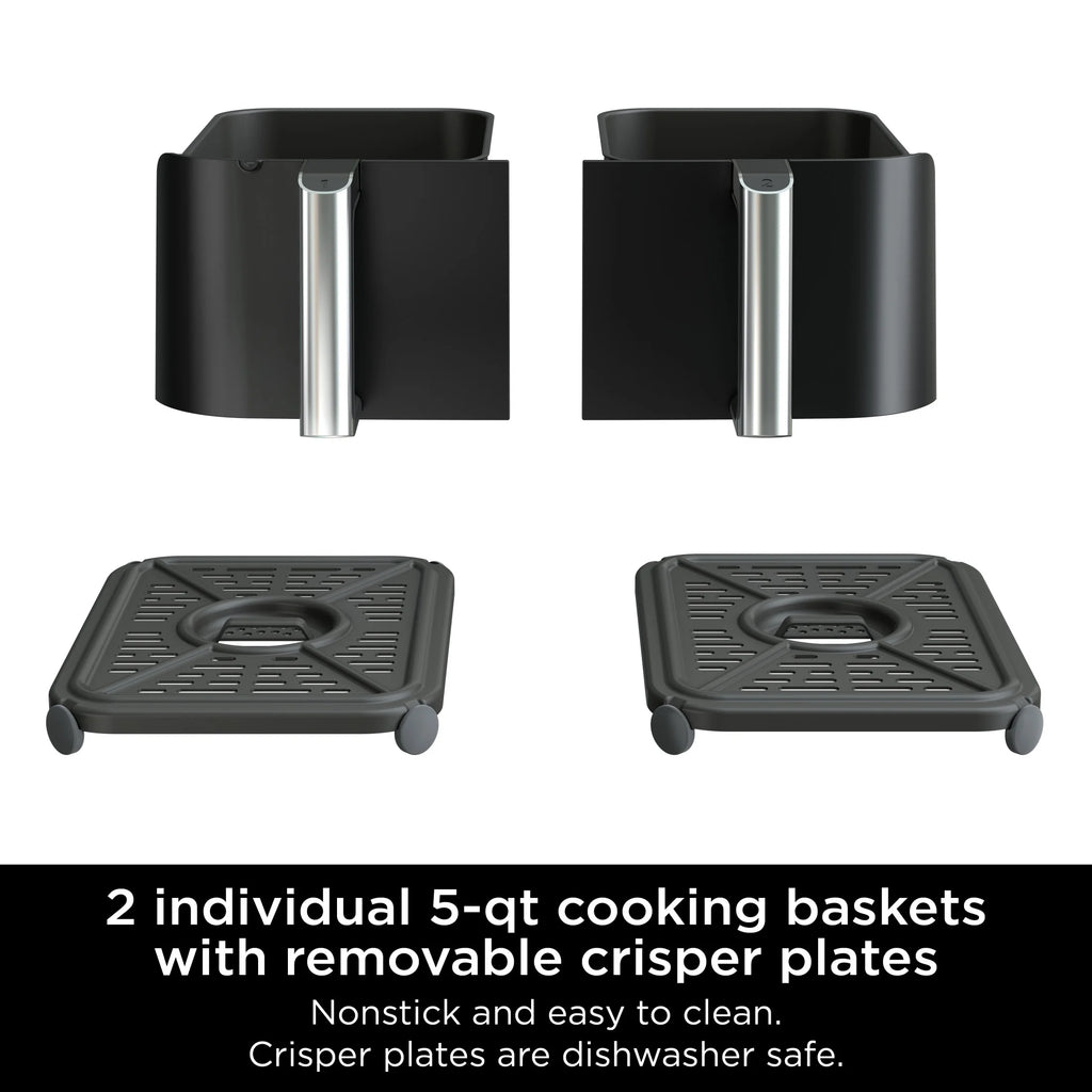 Ninja Foodi 6-in-1 Smart 10-qt. 2-Basket Air Fryer