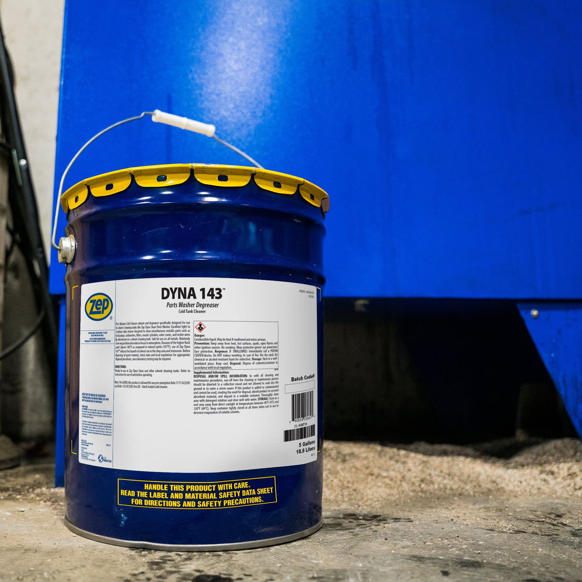 Zep Dyna 143 Parts Washer Solvent - 5 Gallon (Each) 36635 - Solvent Cleaner and Degreaser