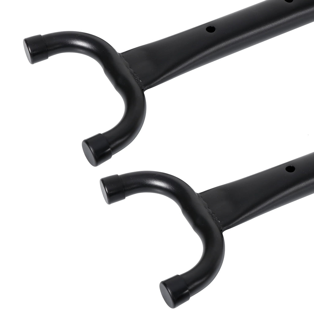 ZenSports 450lbs Adjustable 9FT Double Steel Hammock Stand Frame W/Portable Carry Bag, Black