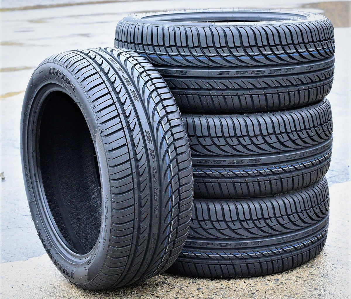 Set of 4 Fullway HP108 225/45ZR17 225/45R17 94W XL High Performance a/s All Season Tires