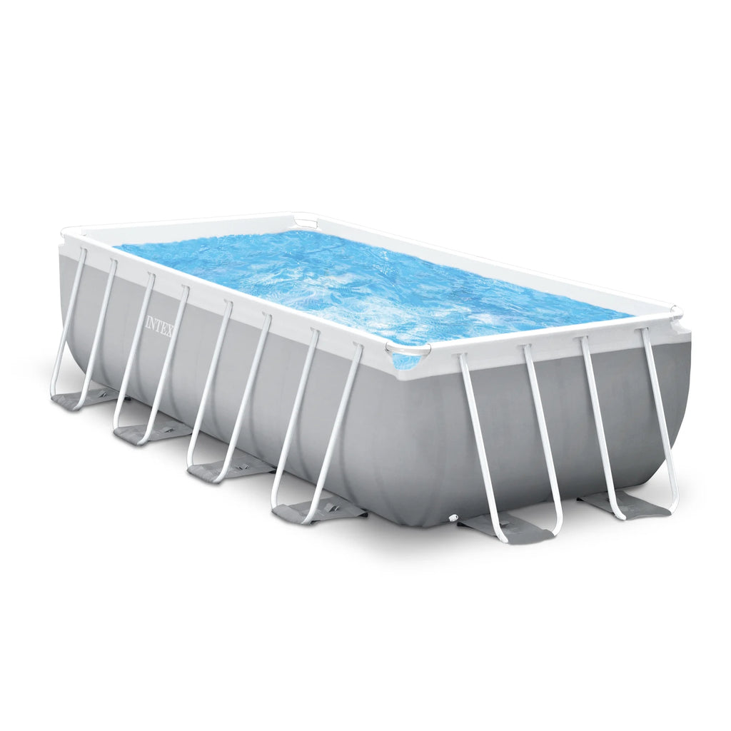 Intex 16Ft X 8Ft X 42In Prism Frame Rectangular Pool Set