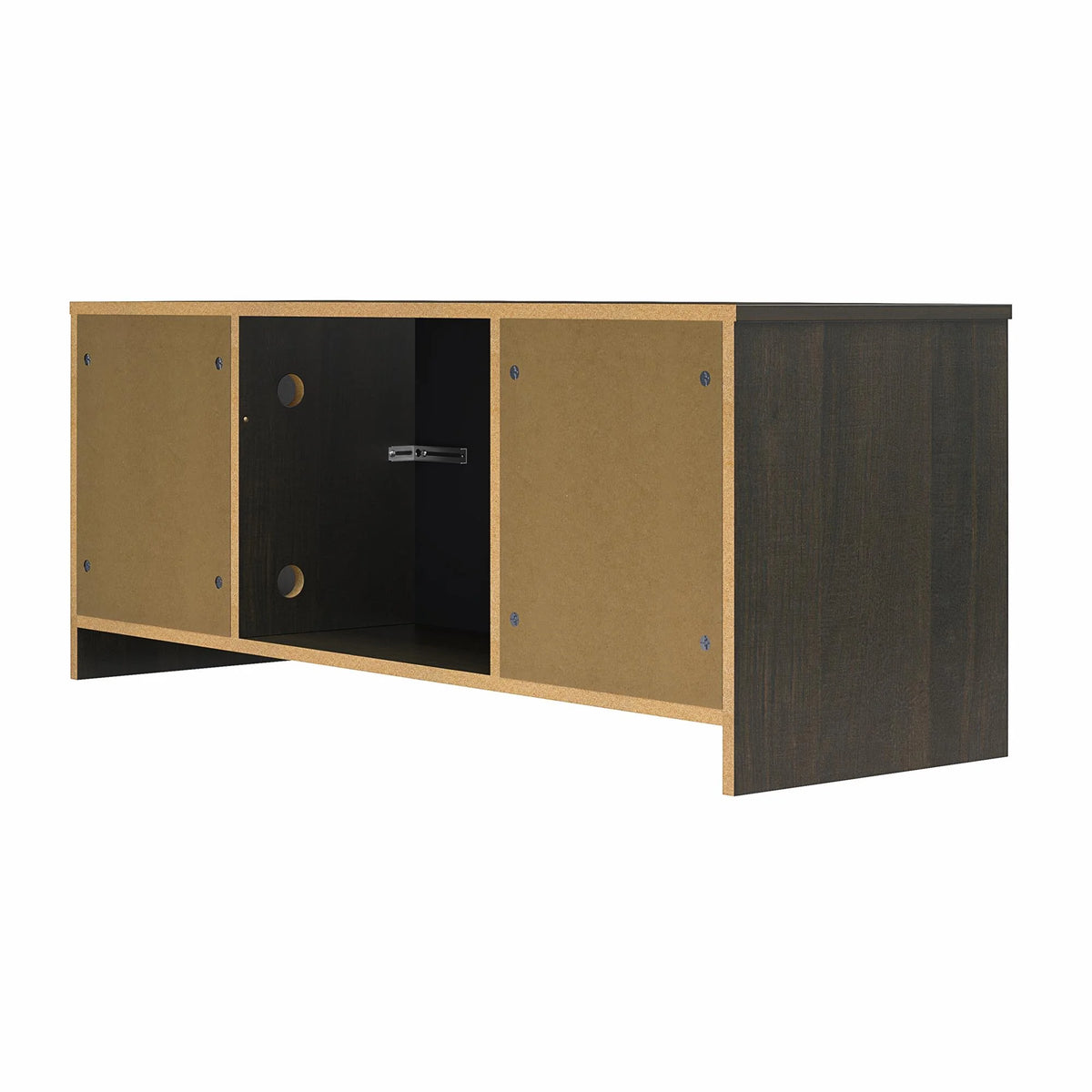 Mainstays Fireplace TV Stand, for TVs up to 55", Black Oak