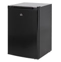 3 Cu Ft Upright Freezer - Black Mini Freezer with Adjustable Thermostat & Reversible Door for Apartment, Dorm, Office