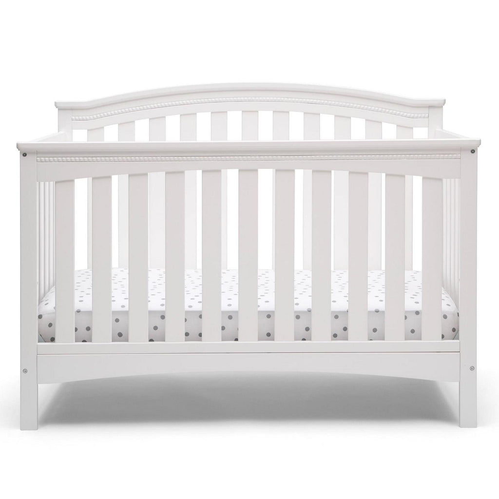 Delta Children Waverly 6-in-1 Convertible Baby Crib. Grey