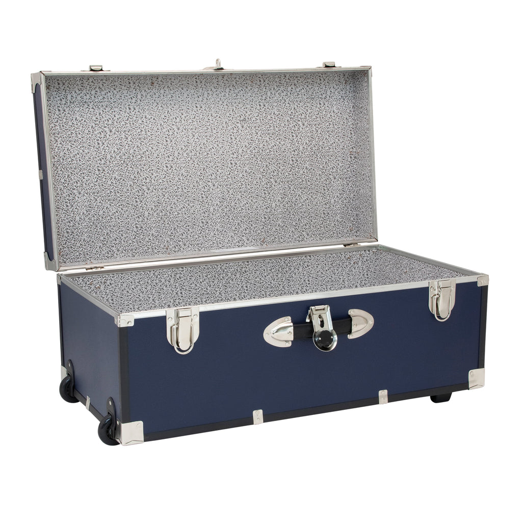 Seward Collegiate Collection Footlocker Trunk with Wheels