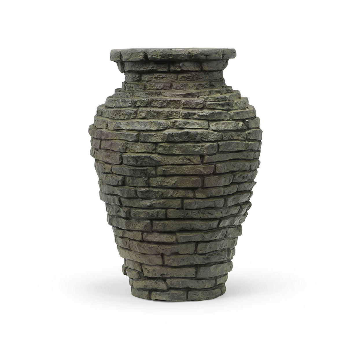 Aquascape 58014 Landscape and Garden, Mini Stacked Urn Water Fountain, Gray Slate