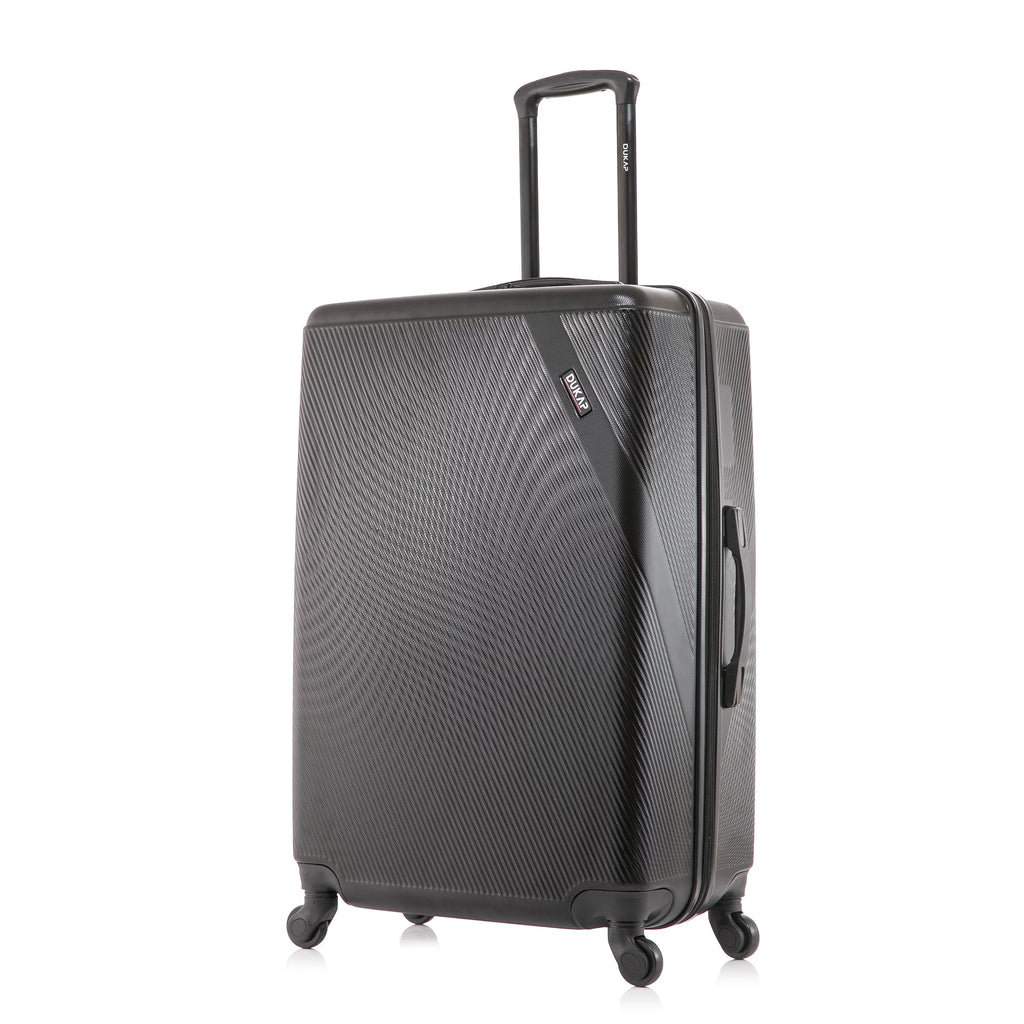 DUKAP Discovery 28" Hardside Lightweight Luggage with Spinner Wheels, Handle and Trolley, Pink