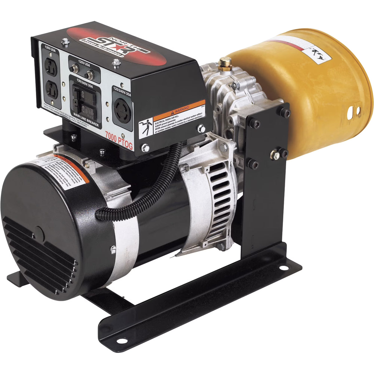 NorthStar PTO Generator, 7800 Surge Watts, 7200 Rated Watts, 14 HP Required