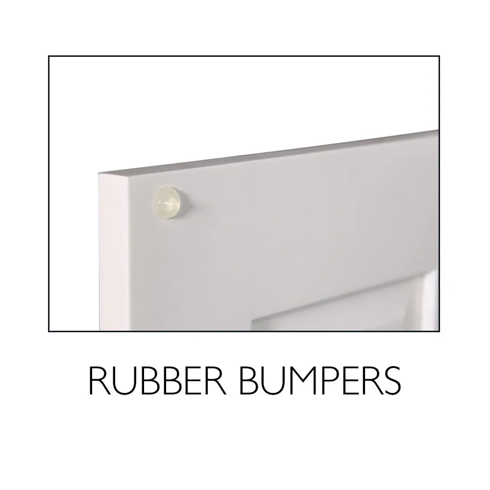 Design House 561464 Brookings Unassembled Shaker Drawer Base Kitchen Cabinet 18x34.5x24, White