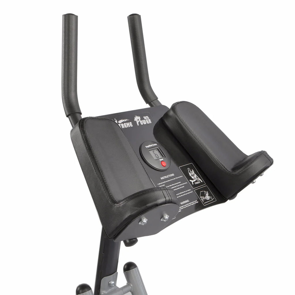 XtremepowerUS Roller Coaster Abdominal Trainer Machine Waist Fitness Equipment Abdomen Exercise Machine