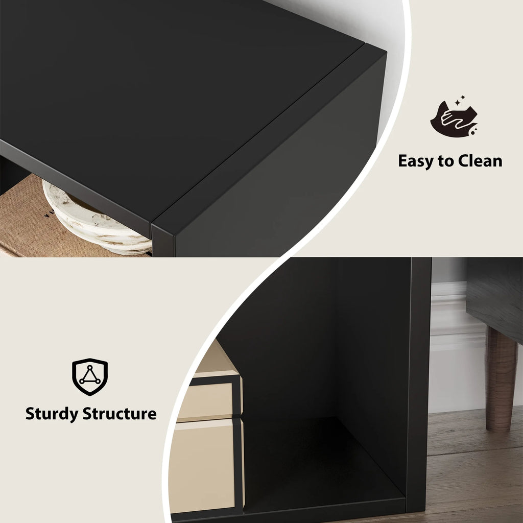 Homfa 82" Tall Bookcases, Freestanding Display Storage Shelves, 7-Tier Open Bookshelf for Home Office Living Room Bedroom, White