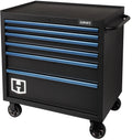 Hart 36-In Wide x 24-In 6-Drawer Rolling Garage Tool Cabinet, HART36TR6XD