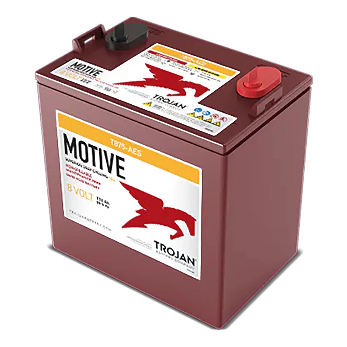 6 Pack of Trojan T875-AES 8V Superior Deep Cycling VRLA AGM Batteries