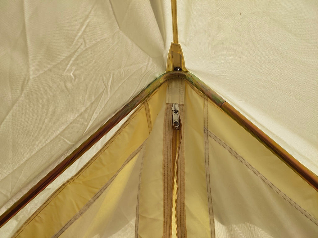 Been Younger Luxury New Oxford Fabric Glamping Tent 5M/16.4ft Waterproof Bell Tent for Outdoor Camping
