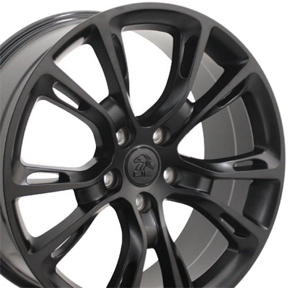 20 inch Rim fits 1999-2018 Jeep Grand Cherokee Style 20x8.5 Satin Black Direct Fit