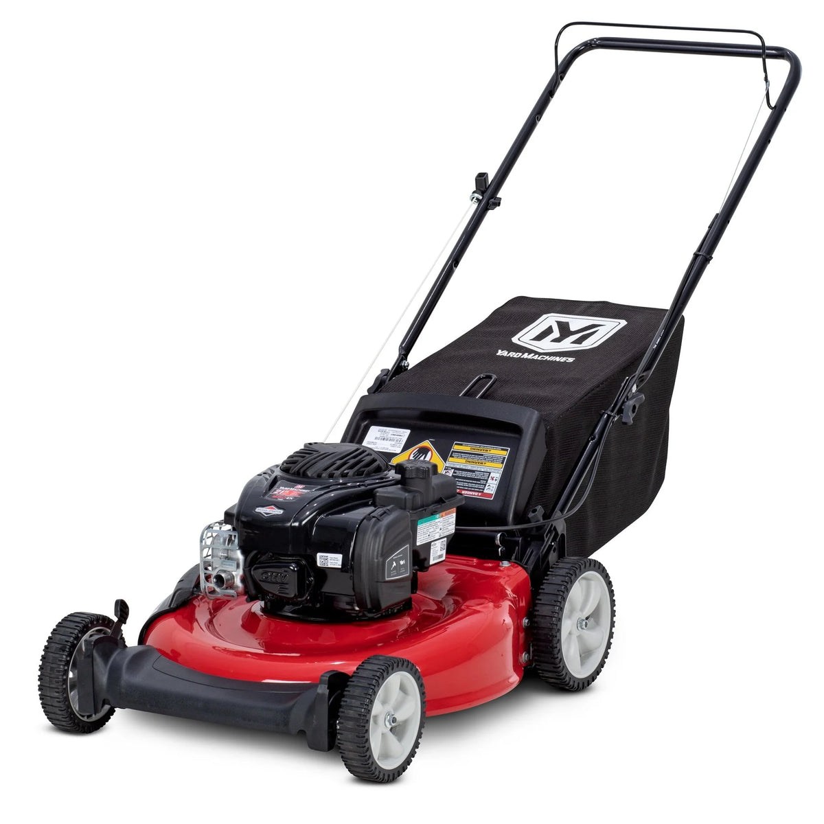 Restored Yard Machines 21-in Walk Behind Push Lawn Mower With 140cc Briggs & Stratton Gas Powered Engine (refurbished)