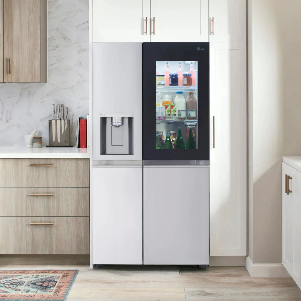 LG 27 Cu. ft. Side by Side Refrigerator w/ InstaView, Stainless Steel (LRSOS2706S)