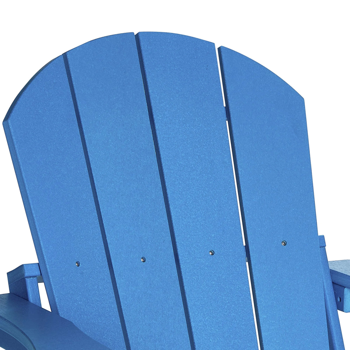 Westintrends Outdoor Folding HDPE Adirondack Chair, Patio Seat, Weather Resistant, Dark Brown