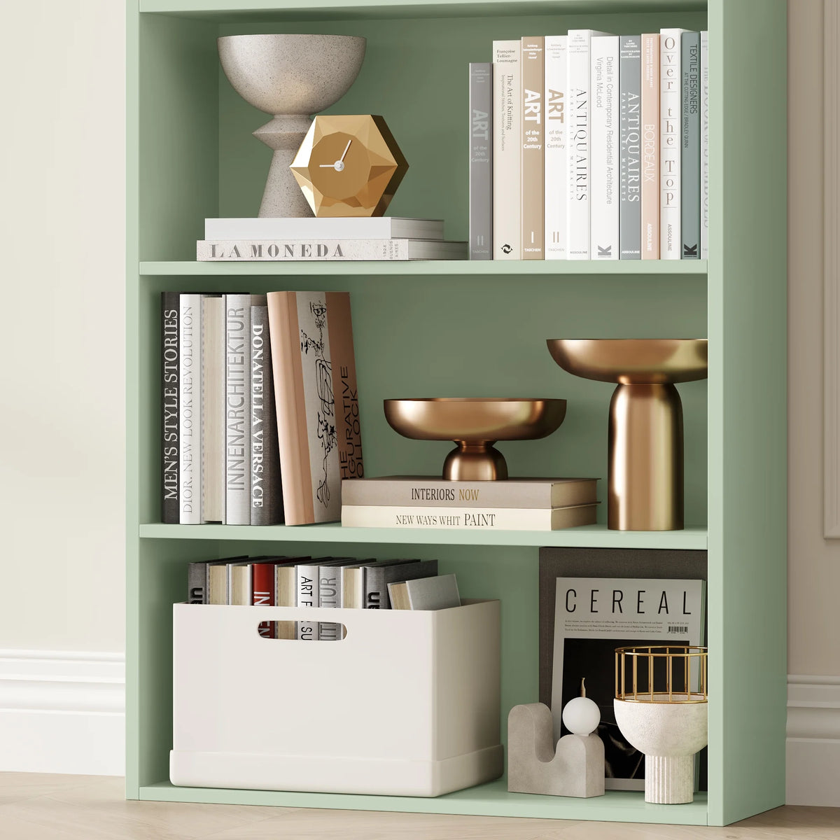 Homfa 82" Tall Bookcases, Freestanding Display Storage Shelves, 7-Tier Open Bookshelf for Home Office Living Room Bedroom, White