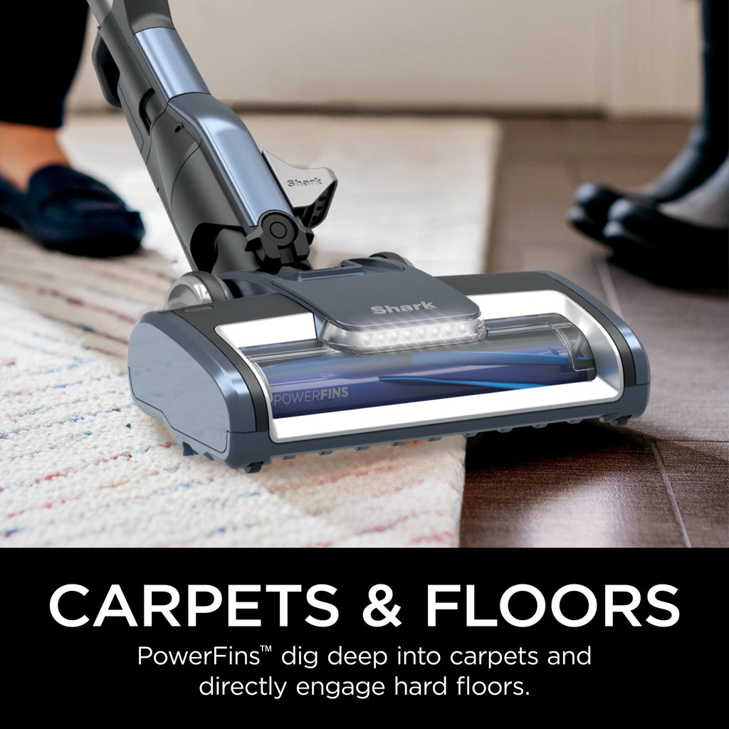 Shark UltraLight Pet Pro Corded Stick, PowerFins and Self-Cleaning Brushroll, HZ600, Cordless Stick Vacuum, Lightweight, Powerful Suction, Pet Hair, Hard Floor, Carpet, HEPA Filter