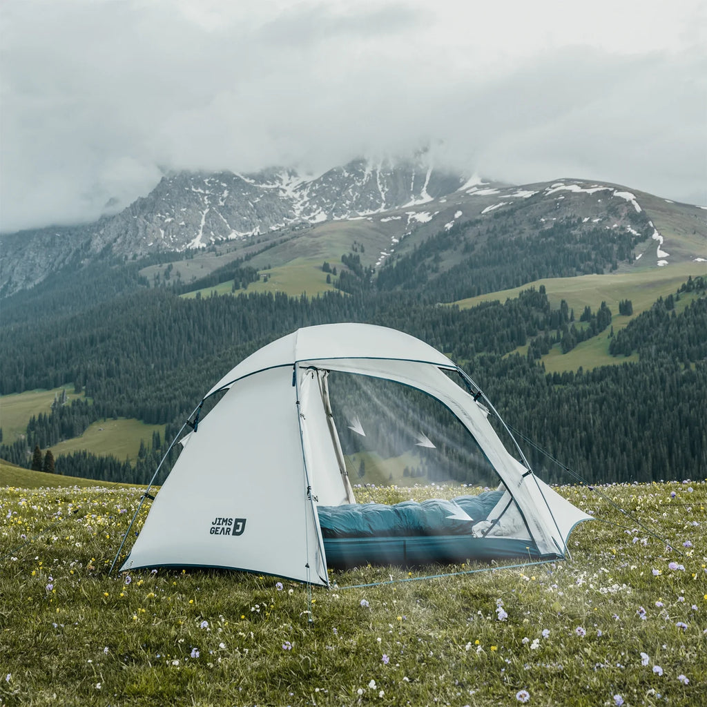 Naturehike, Hiking Tent, Large Space Outdoor Camping Tent, Lightweight Backpacking Tent with Vestibule, Waterproof Four Seasons Dome Tent, Stable Tri-Cross Support Structure, Strong Wind Resistance