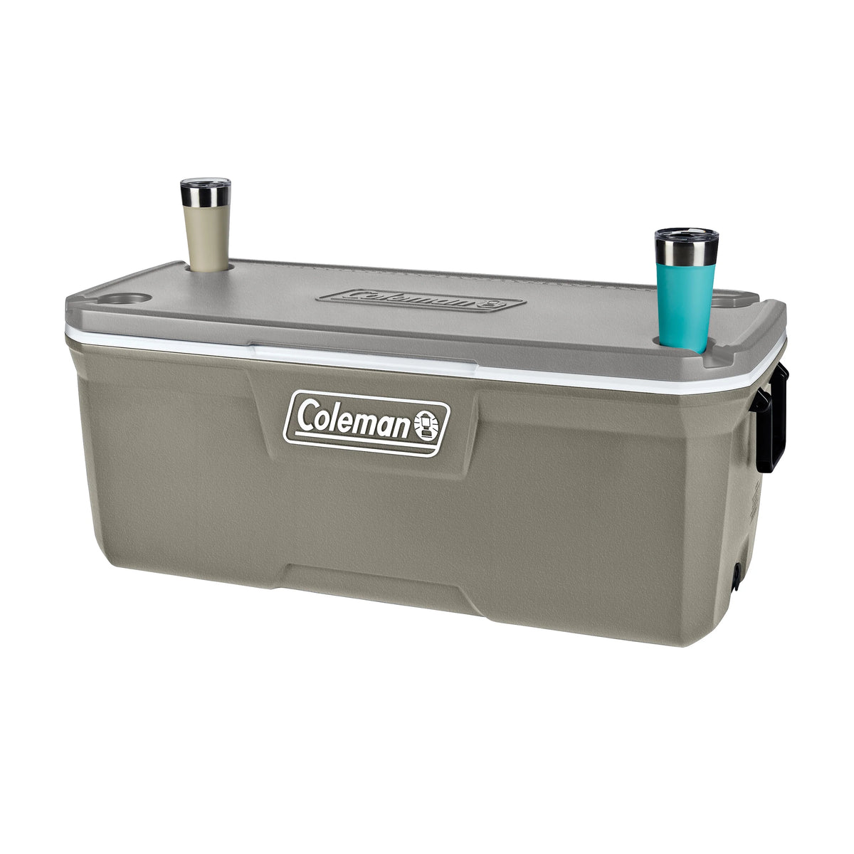 Coleman 316 Series 150QT Hard Chest Cooler, Silver Ash