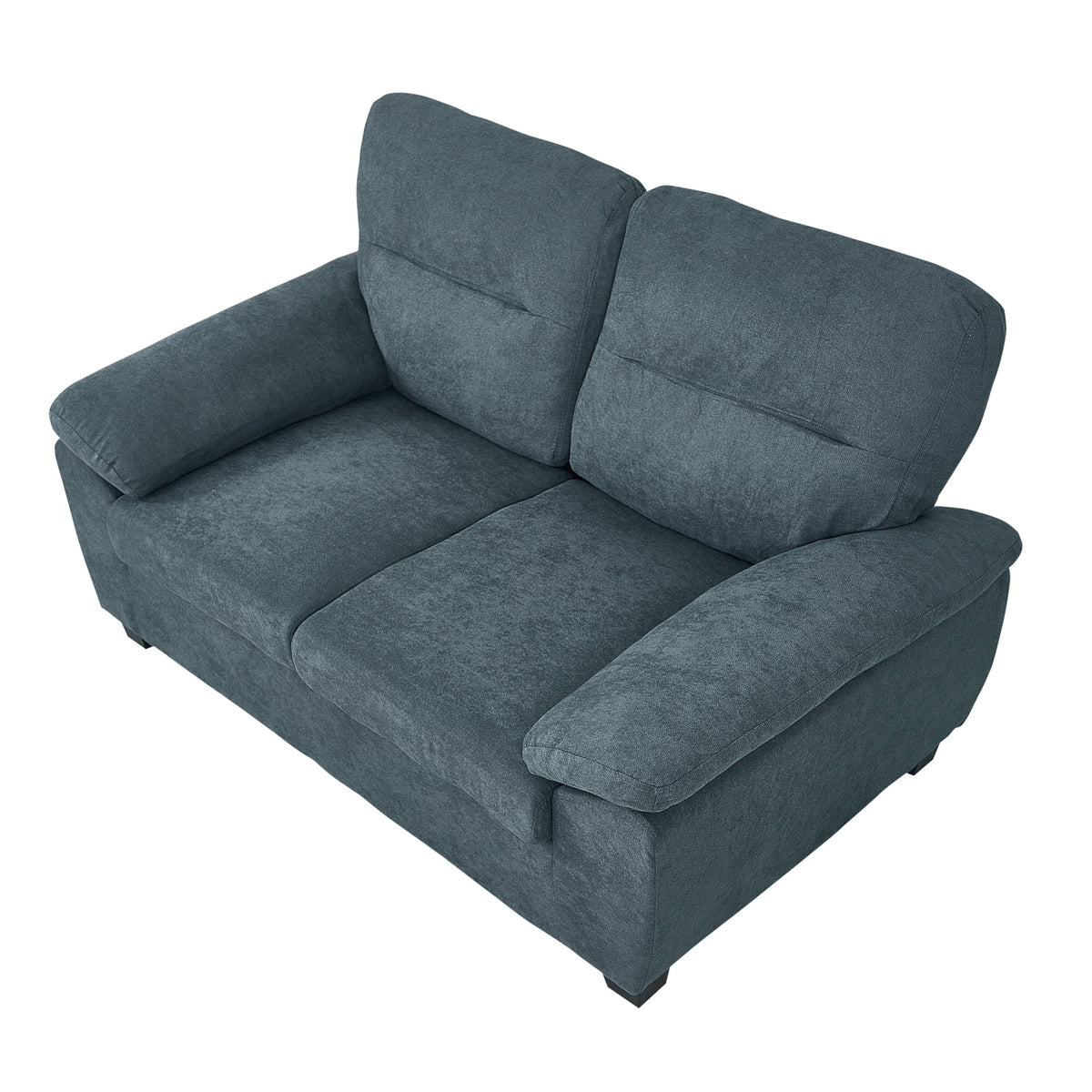 Aukfa 68" Small Sofa Couch Comfy Mid Century Modern Loveseat Sofa for Living Room Bedroom, Cream