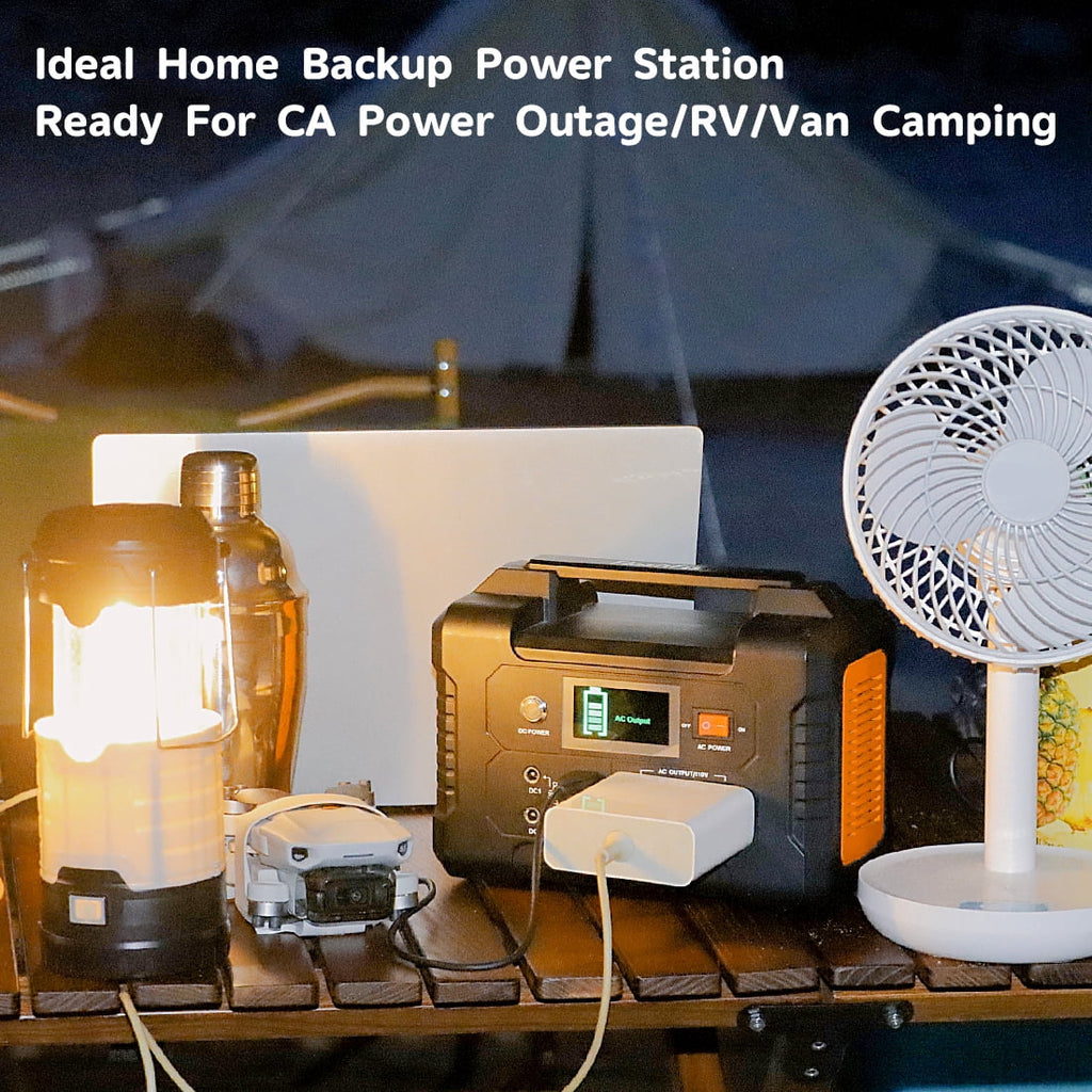 Flashfish 200W Portable Power Station, 40800mAh Solar Generator, Portable Generator for Camping Travel Emergency