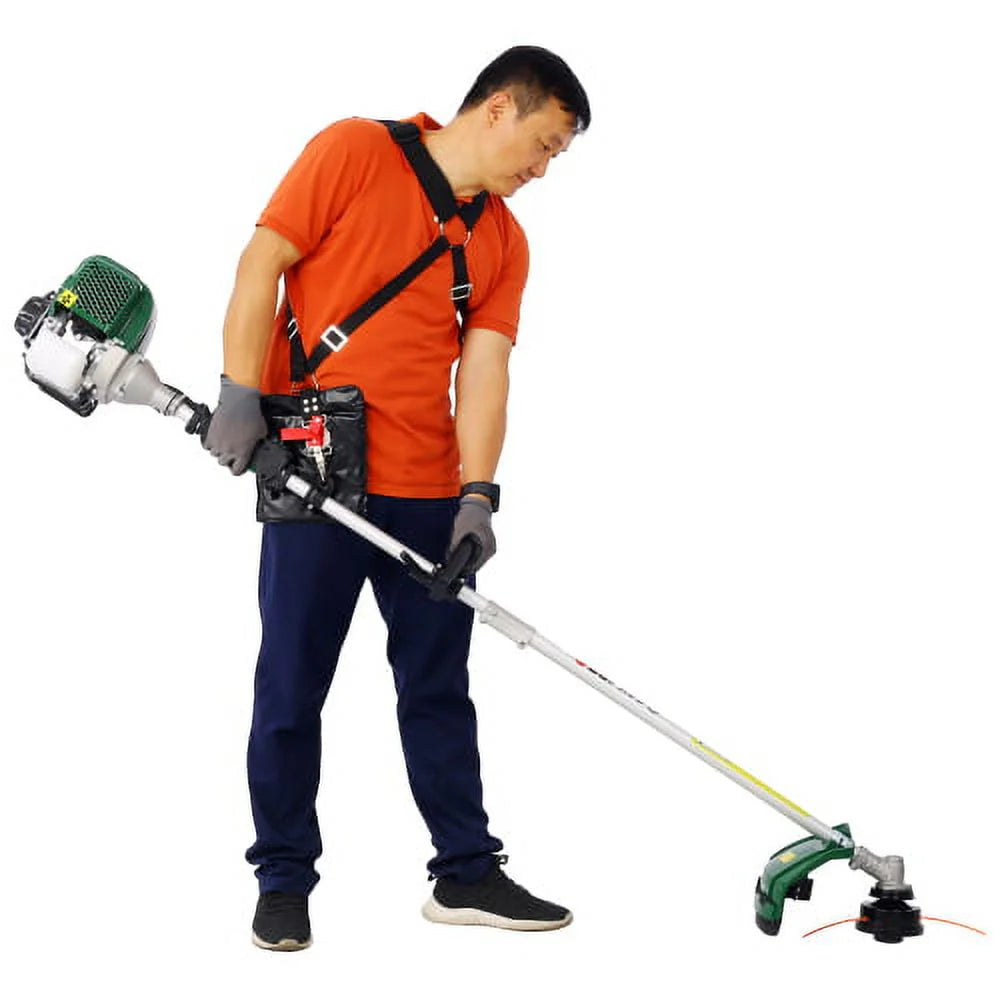 4 in 1 Multi-Functional Trimming Tool, 31CC 4-Cycle Garden Tool System with Gas Pole Saw, Hedge Trimmer, Grass Trimmer and Brush Cutter, EPA Compliant