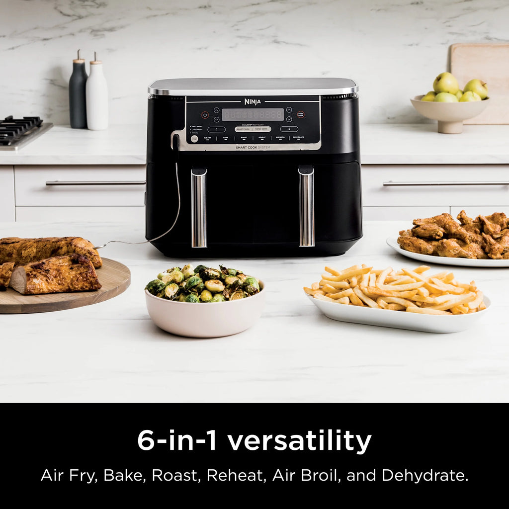 Ninja Foodi 6-in-1 Smart 10-qt. 2-Basket Air Fryer