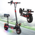 MIWEN 11'' Offroad Electric Scooter for Adult with Seat 1200W Motor up to 34MPH,30-34Miles Long Range Fast Electricscooter 48V 21Ah Foldable Escooter