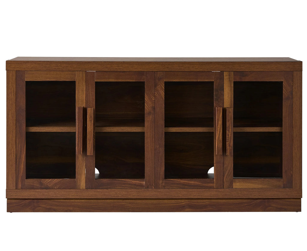 Better Homes & Gardens Ezra TV Stand for TV's up to 70", Light Honey finish
